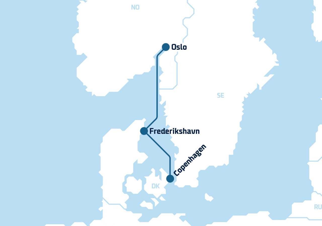 Hotel Dfds Ferry - Copenhagen To Oslo Esterno foto